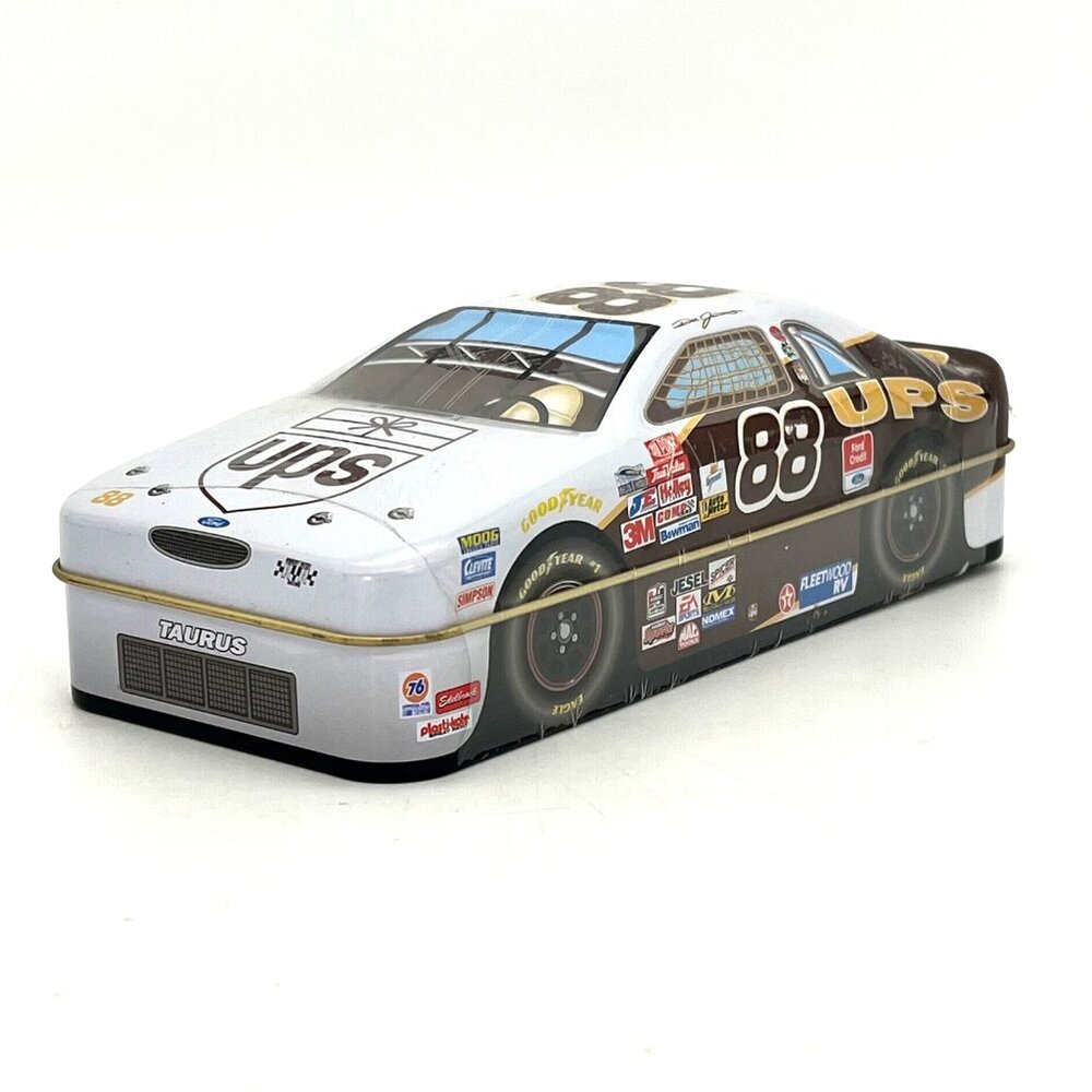 NASCAR Dale Jarrett #88 UPS Collectible Tin Ford Taurus Car Palmer New Unopened - Picture 4 of 14